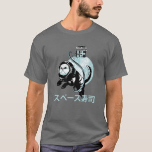 Camiseta Loja de Sushi Espacial - Ca do Astronauta Anime Ka