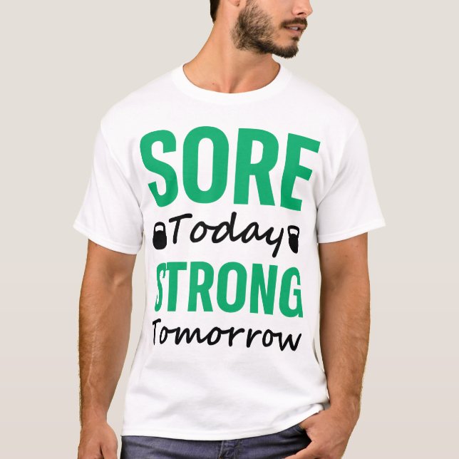 Camiseta Loja Hoje Forte Amanhã - Workout de Malhação Gym (Frente)