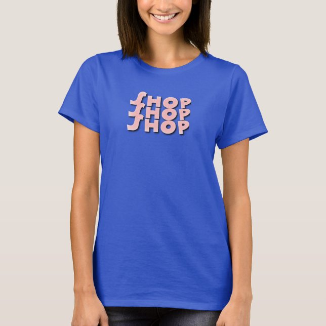 Camiseta Loja Loja Loja de Mulheres  (Frente)