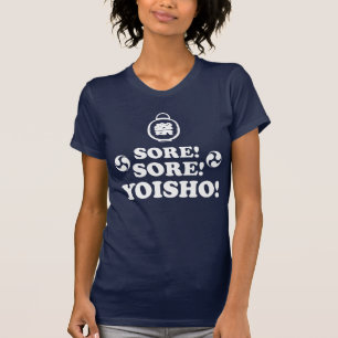 Camiseta Loja! Loja! Yoisho! Chamada do Festival Japonês