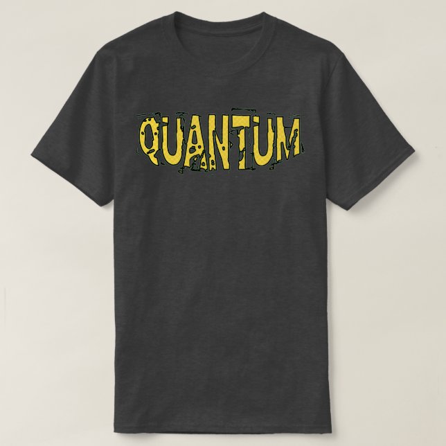 Camiseta loja quântica 3 (Frente do Design)