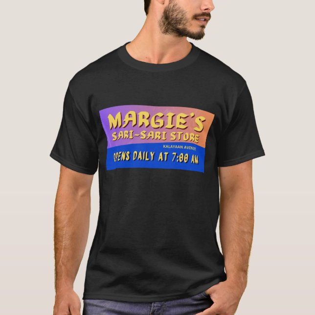 Camiseta Loja Sari-Sari de Margie (Frente)