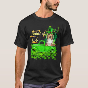 Camiseta Lojas De Caminhão De Sorte Shetland Ruas De Cachor