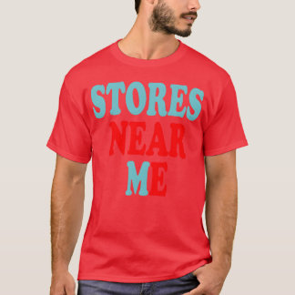 Camiseta LOJAS Perto de Meshirt retrô