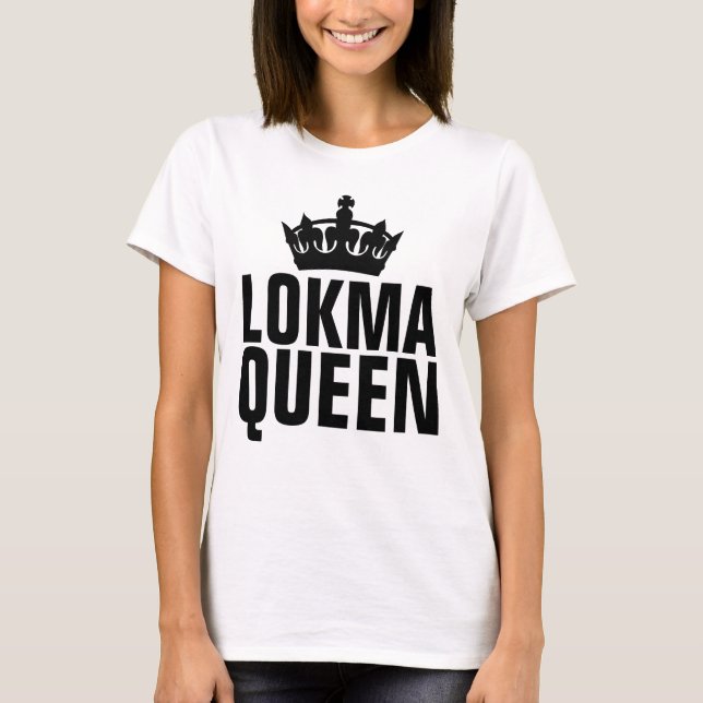 CAMISETA LOKMA RAINHA T-SHIRTS (Frente)