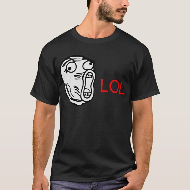 Camiseta LOL - meme (Frente)
