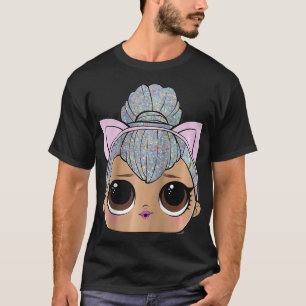 Camiseta LOL Surpresa Gatinho Rainha Grande