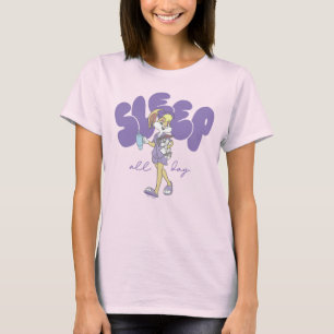 Camiseta Lola Bunny Dorme Todo o Dia