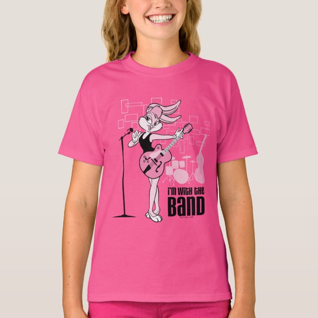 Camiseta Lola Bunny, estou com a Banda (Frente)