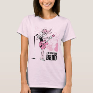Camiseta Lola Bunny, estou com a Banda