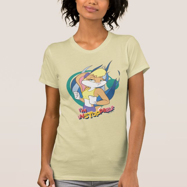 Camiseta Lola Bunny "Eu sou imparável" (Frente)