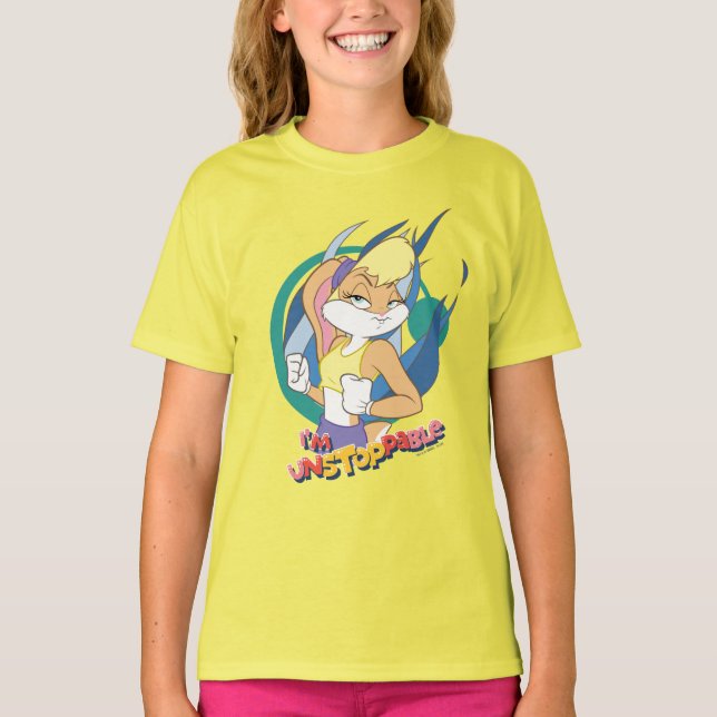 Camiseta Lola Bunny "I'm Unstoppable" (Frente)