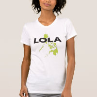 Lola com mapa de Filipinas