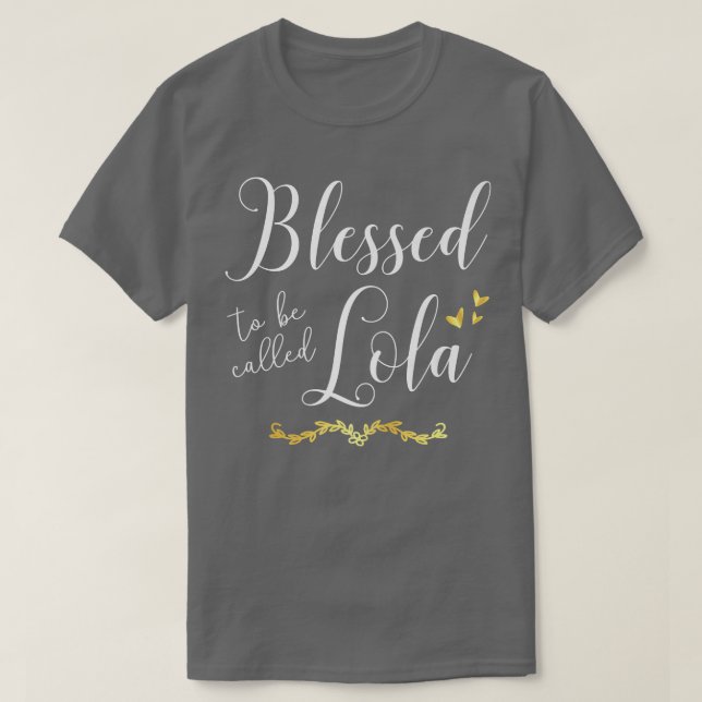 Camiseta Lola Filipino Avó Mulheres para Dia de as mães e C (Frente do Design)