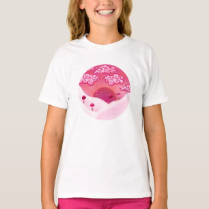 Camiseta Lolipps e nuvens bonito