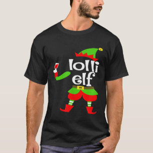 Camiseta Lolli Elf Wine Lover Natal Xmas Filipino Grand