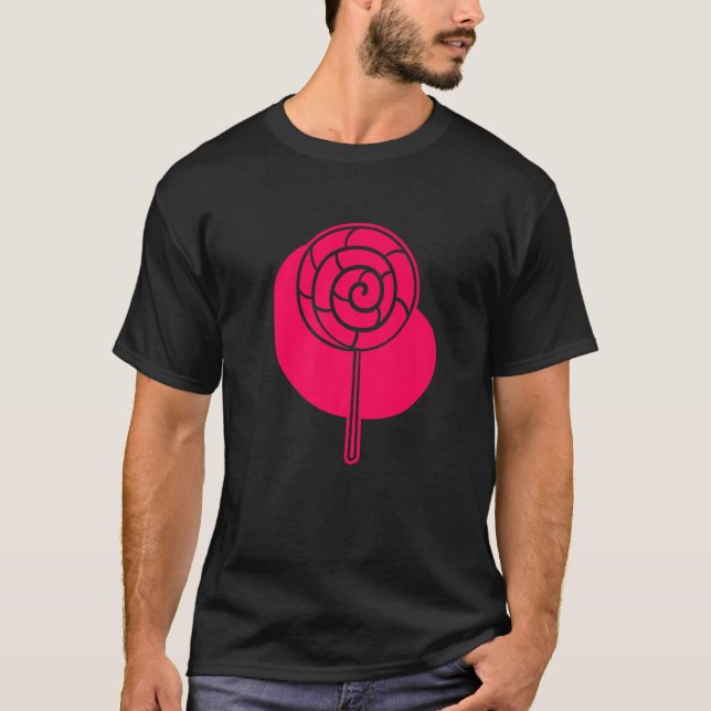 Camiseta Lollipop Candies Sweet (Frente)