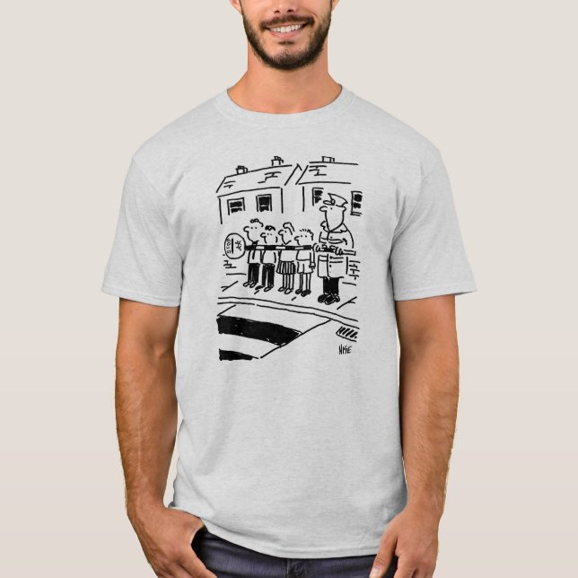 Camiseta Lollipop controla estudantes com pirulito (Frente)