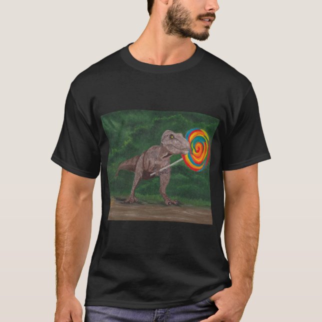 CAMISETA LOLLIPOP T-REX (Frente)