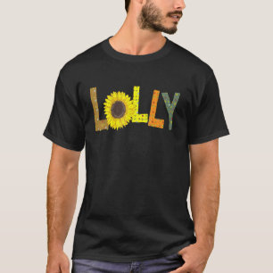 Camiseta Lolly Avó Girassóis Correspondendo Lolli Pop 1