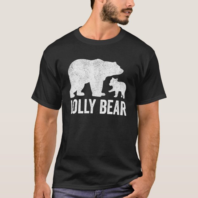 Camiseta Lolly Bear Dia de as mães Avó Cub Kid Gra Engraçad (Frente)