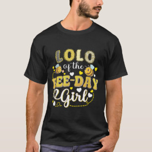 Camiseta Lolo da Menina do Dia do Mel Funny Festa de Aniver