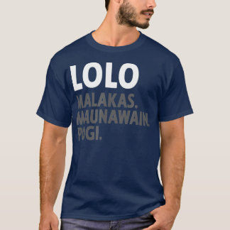 Camiseta Lolo Filipino Grandpa Funny Filipino