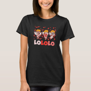 Camiseta Lololo Cherub Dia de os namorados Cute Baby Angels