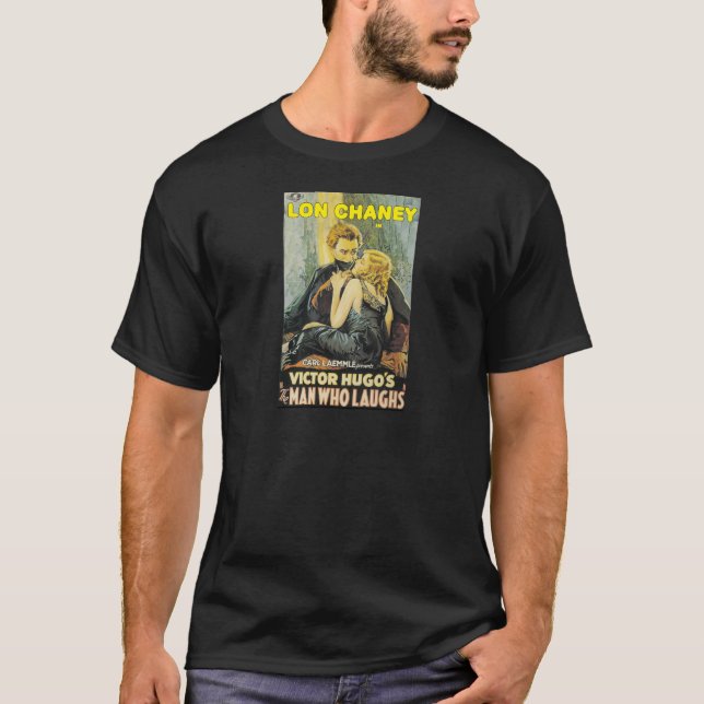 Camiseta Lon Chaney é o homem que ri (Frente)