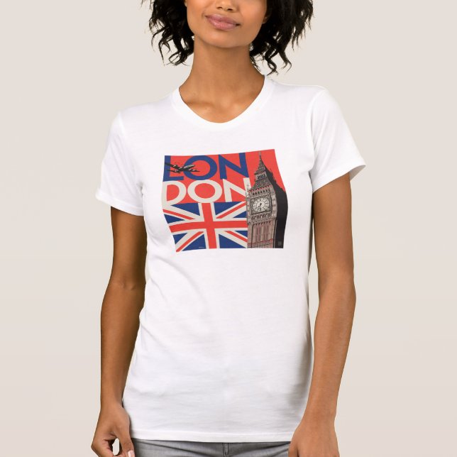 Camiseta London Big Ben | Inglaterra (Frente)