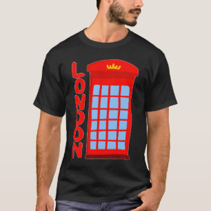 Camiseta London England Red Telephone Box