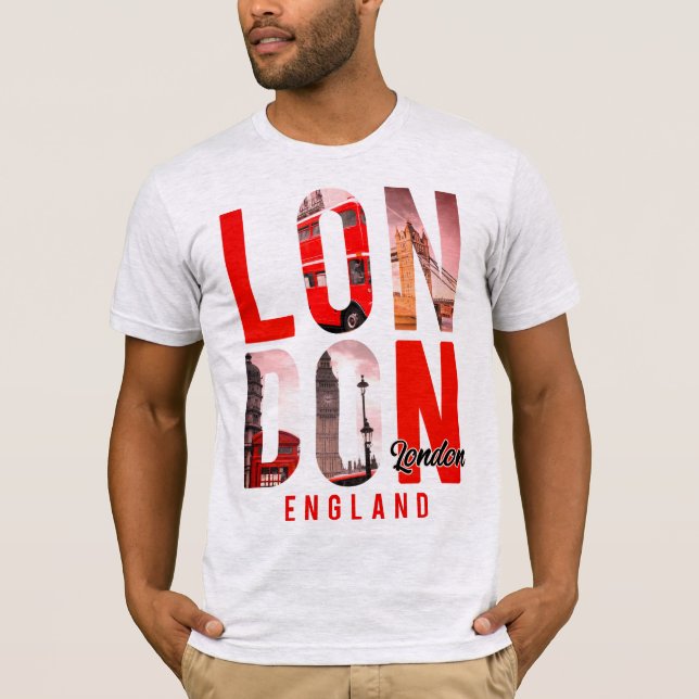 Camiseta London England T-Shirt (Frente)