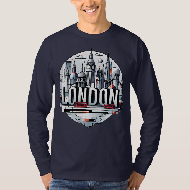 Camiseta London England United Kingdom (Frente)