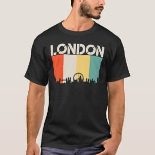 Camiseta London Flag Skyline Flag Usa America State
