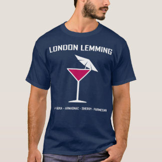 Camiseta London Lemming Cocktail Johnny English Filme