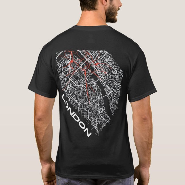 Camiseta London on your T-shirt (Verso)