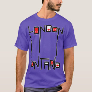 Camiseta London Ontario Canada Flag