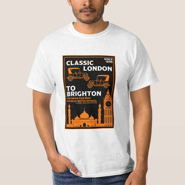 Camiseta London Para Brighton Veteran Car Run (Frente)