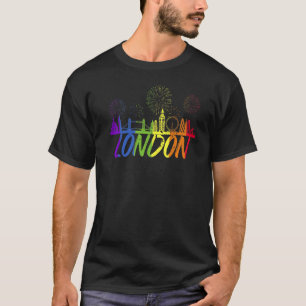 Camiseta London Pride Skyline Pride Parade Londres