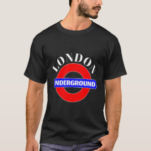 Camiseta London Souvenir Shirt Legal Underground Tube Stati