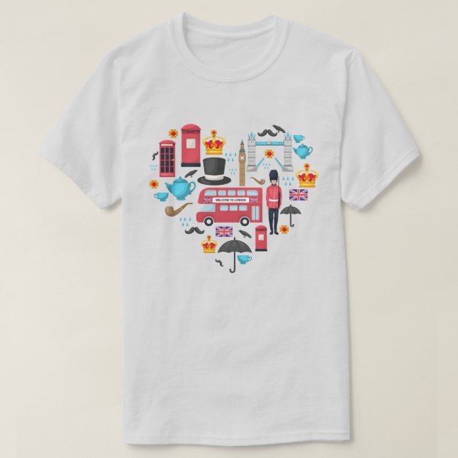 Camiseta London T-Shirt (Frente do Design)
