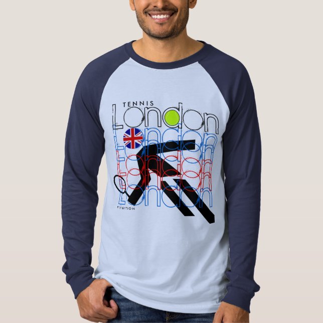 Camiseta London Tênis Wimbledon 2 T-Shirt (Frente)