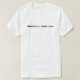 Camiseta LONDON White T Shirt Short Sleeve Daily Weekend (Frente do Design)
