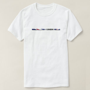 Camiseta LONDON White T Shirt Short Sleeve Daily Weekend