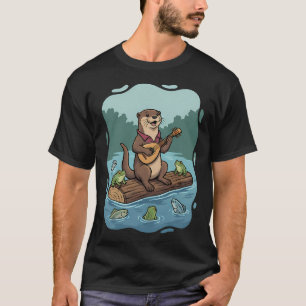 Camiseta Londra Fofa Tocando Mandolim Amigos do Rio
