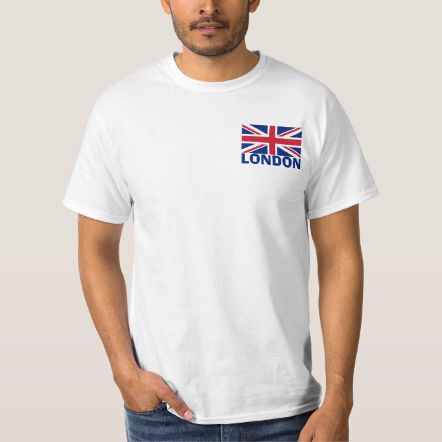 Camiseta Londres em Blue (Frente)