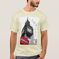 Londres Grande Ben Clock Tower Red Telephone Trend