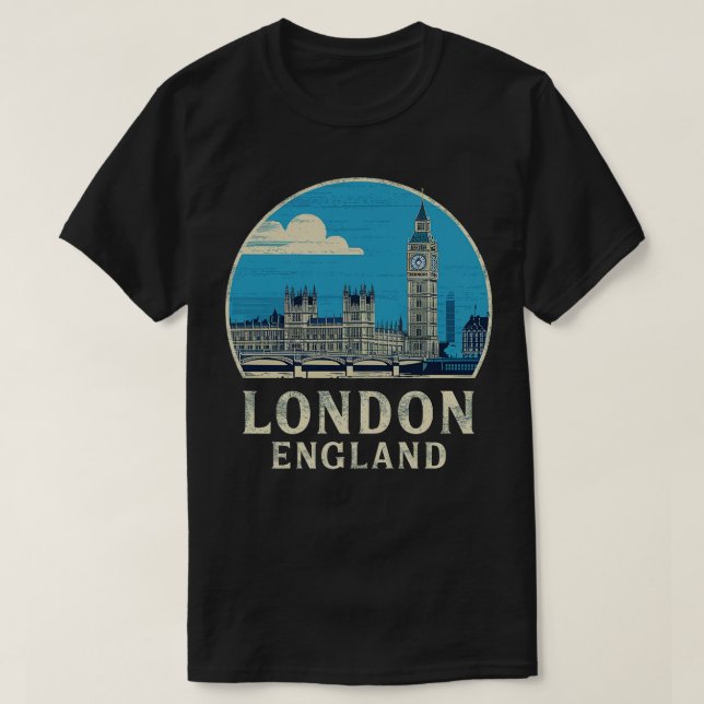 Camiseta londres ingland (Frente do Design)