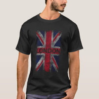 Londres Inglaterra - Distante Union Jack