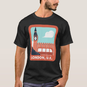 Camiseta Londres Reino Unido Inglaterra Big Ben Clássico Mu